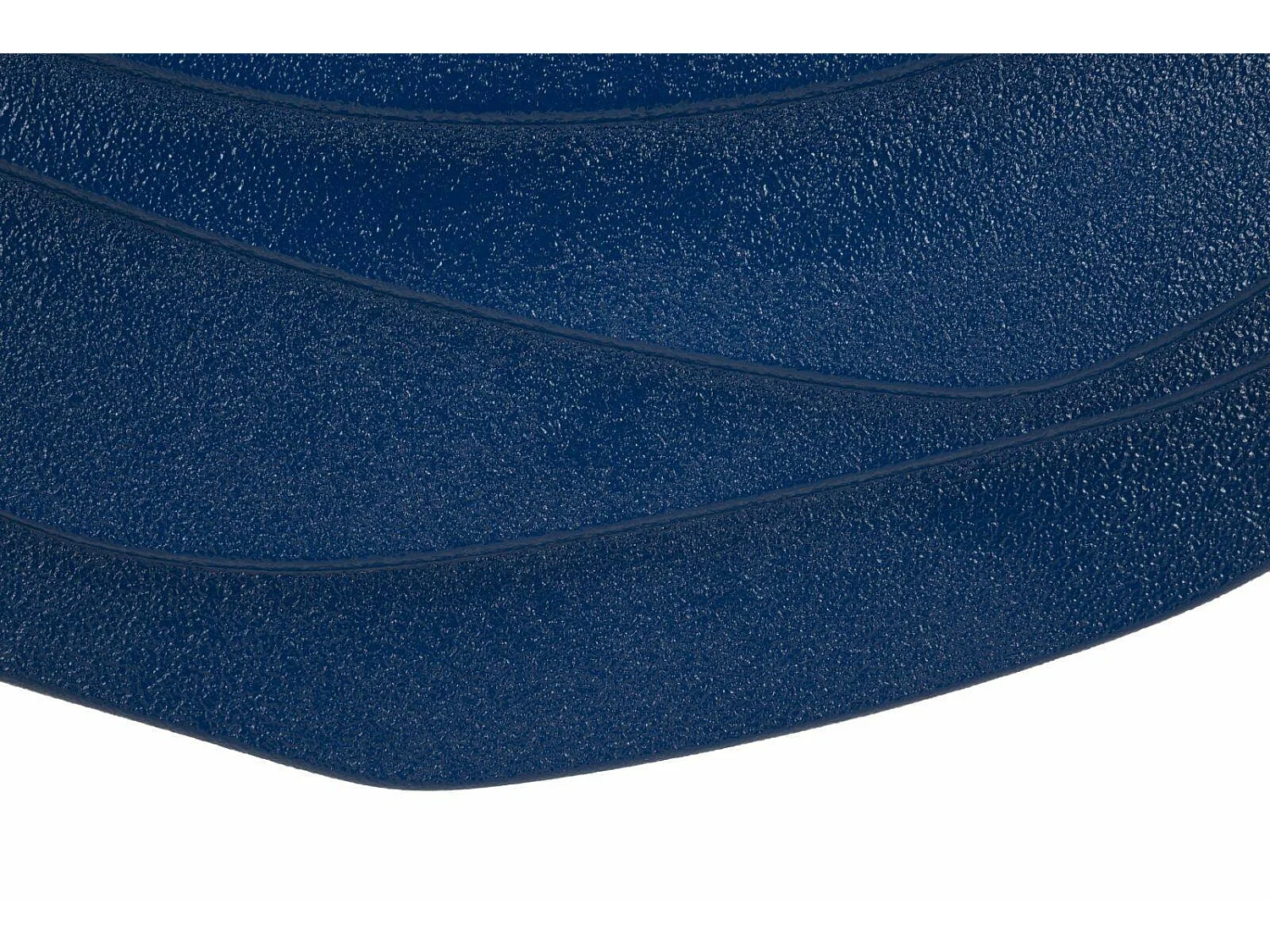 Brennero spiegel, structuurmateriaal van glas, 90x97h cm blauw,
