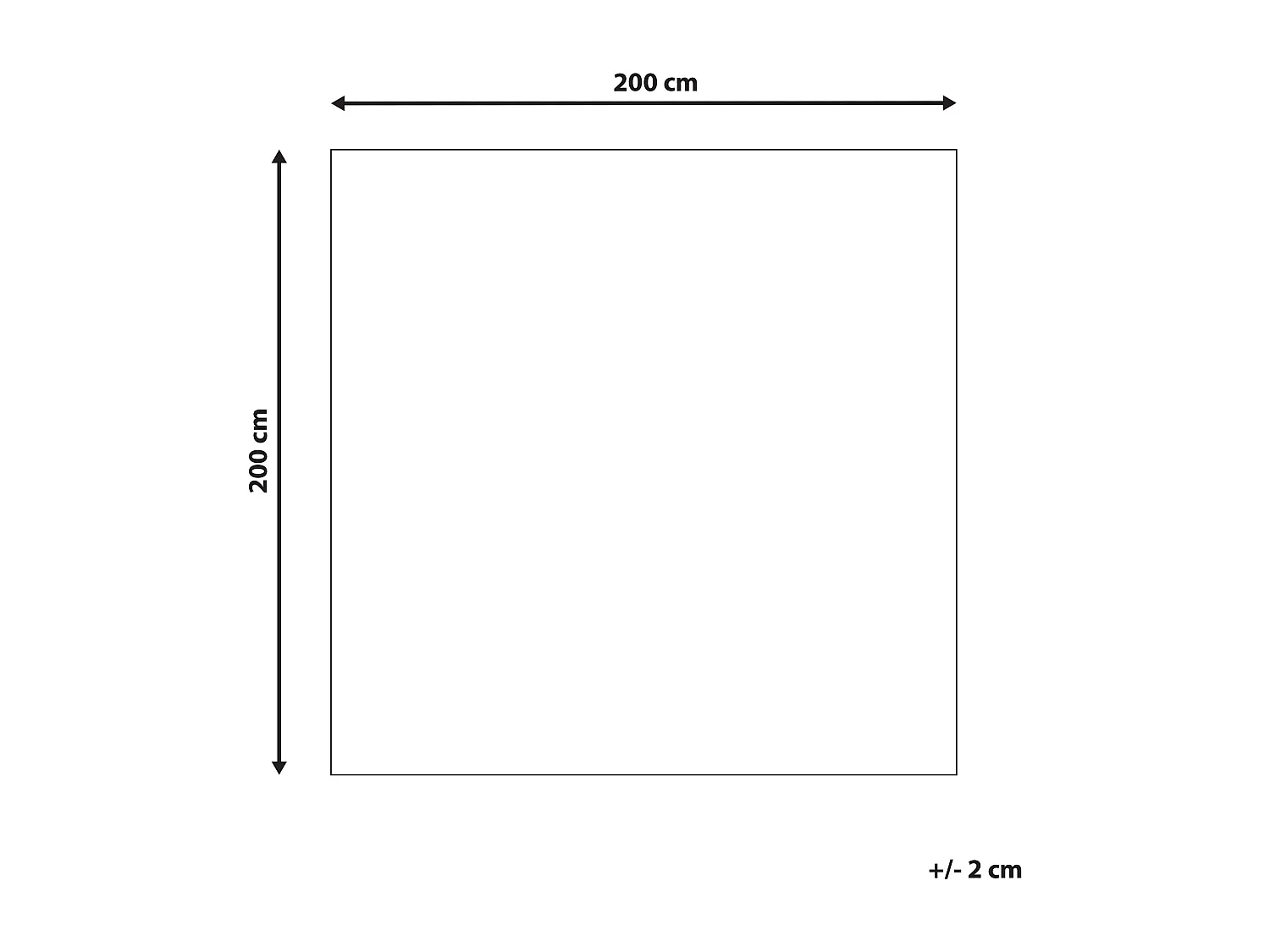 Dywan wełniany 200 x 200 cm beżowo-brązowy EZINE