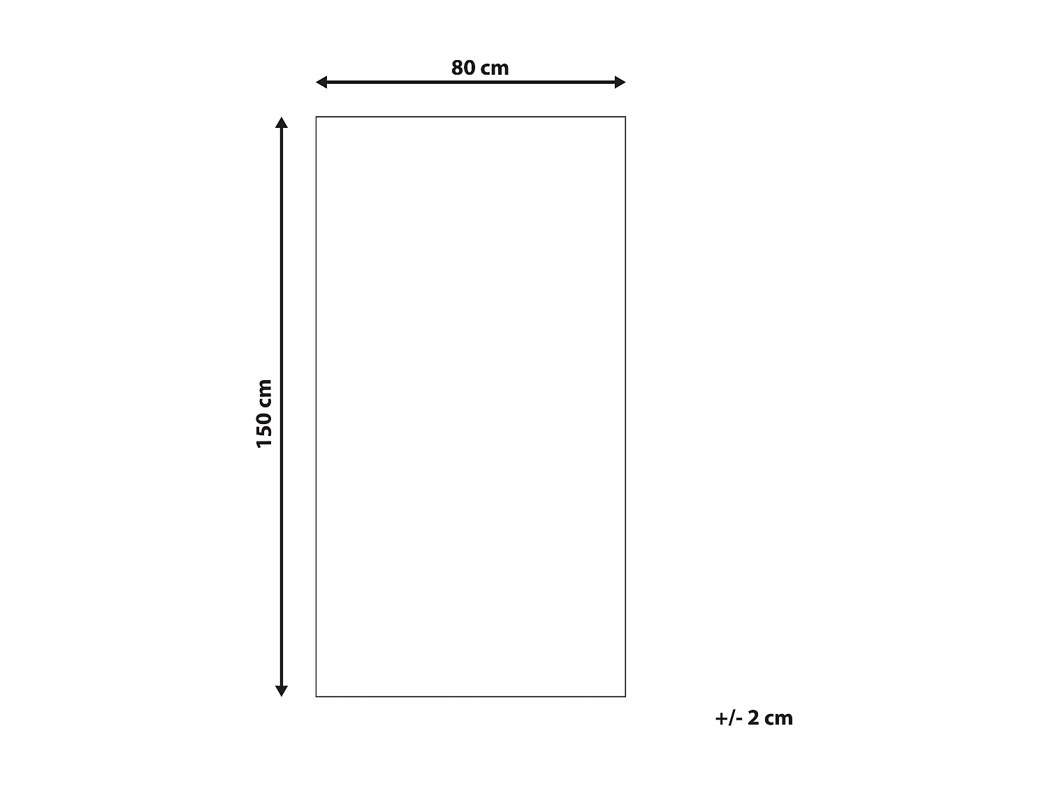 Tapis EZINE Beige 80 x 150 cm Laine