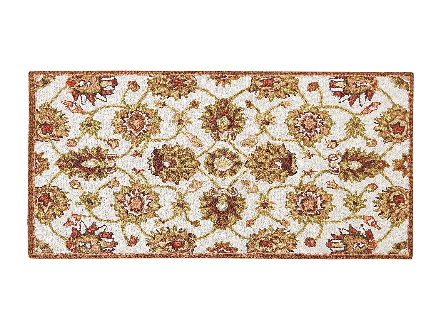 Tapis EZINE Beige 80 x 150 cm Laine