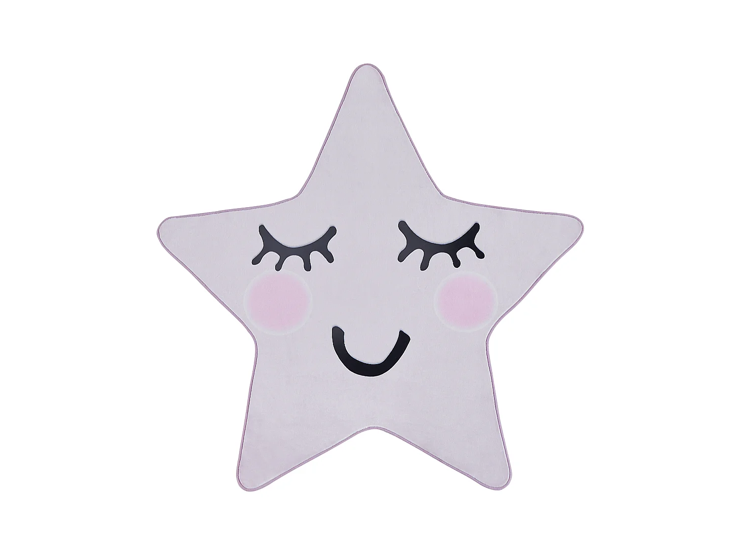 Tapis d'enfant rose 120 x 120 cm SIRIUS
