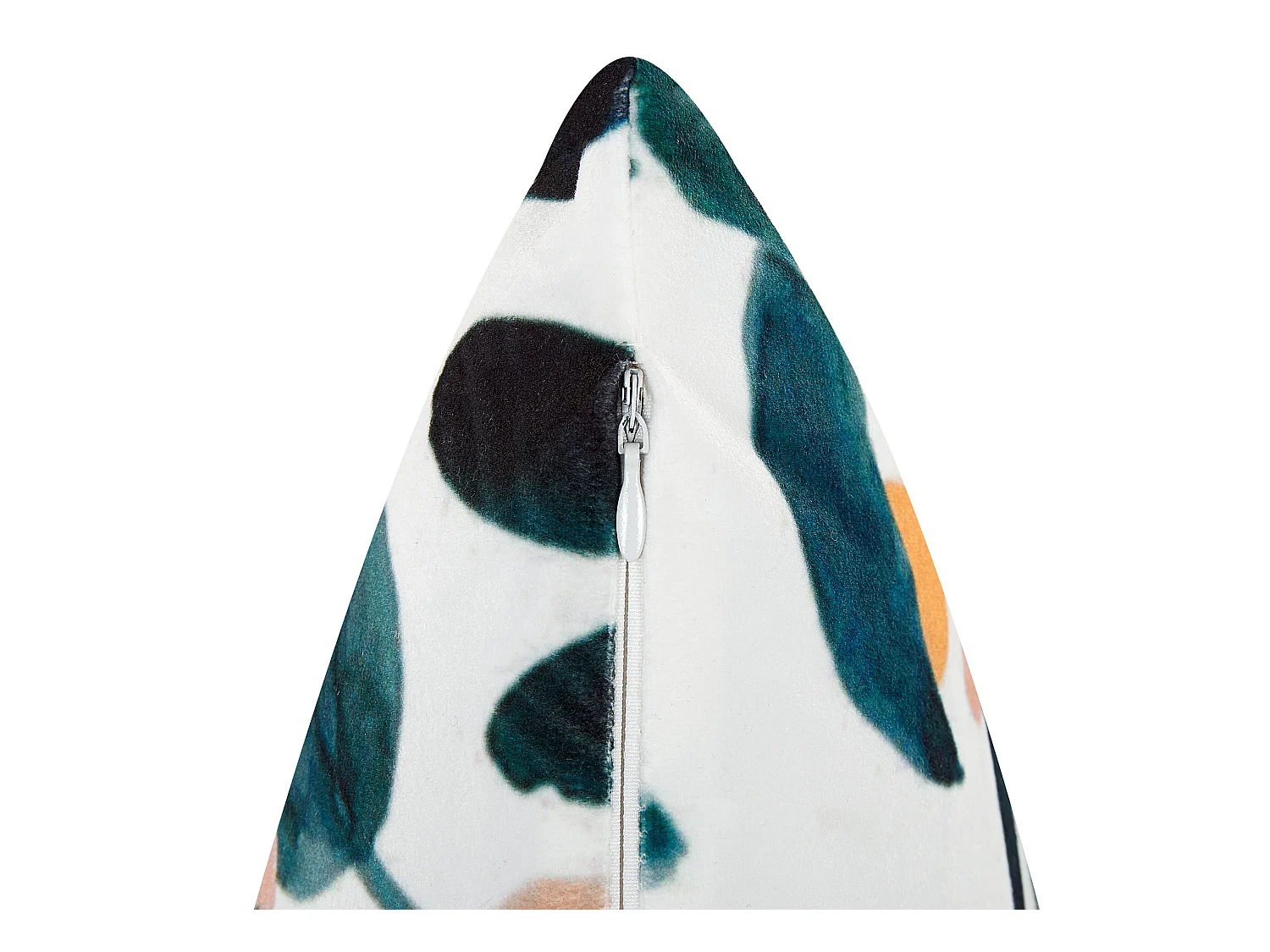 Sierkussen KNAUTIA Fluweel 45 x 45 cm Multicolor Bladpatroon