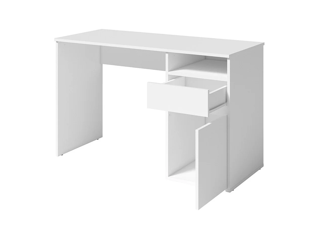 Escritório contemporâneo BILOU na cor branca.