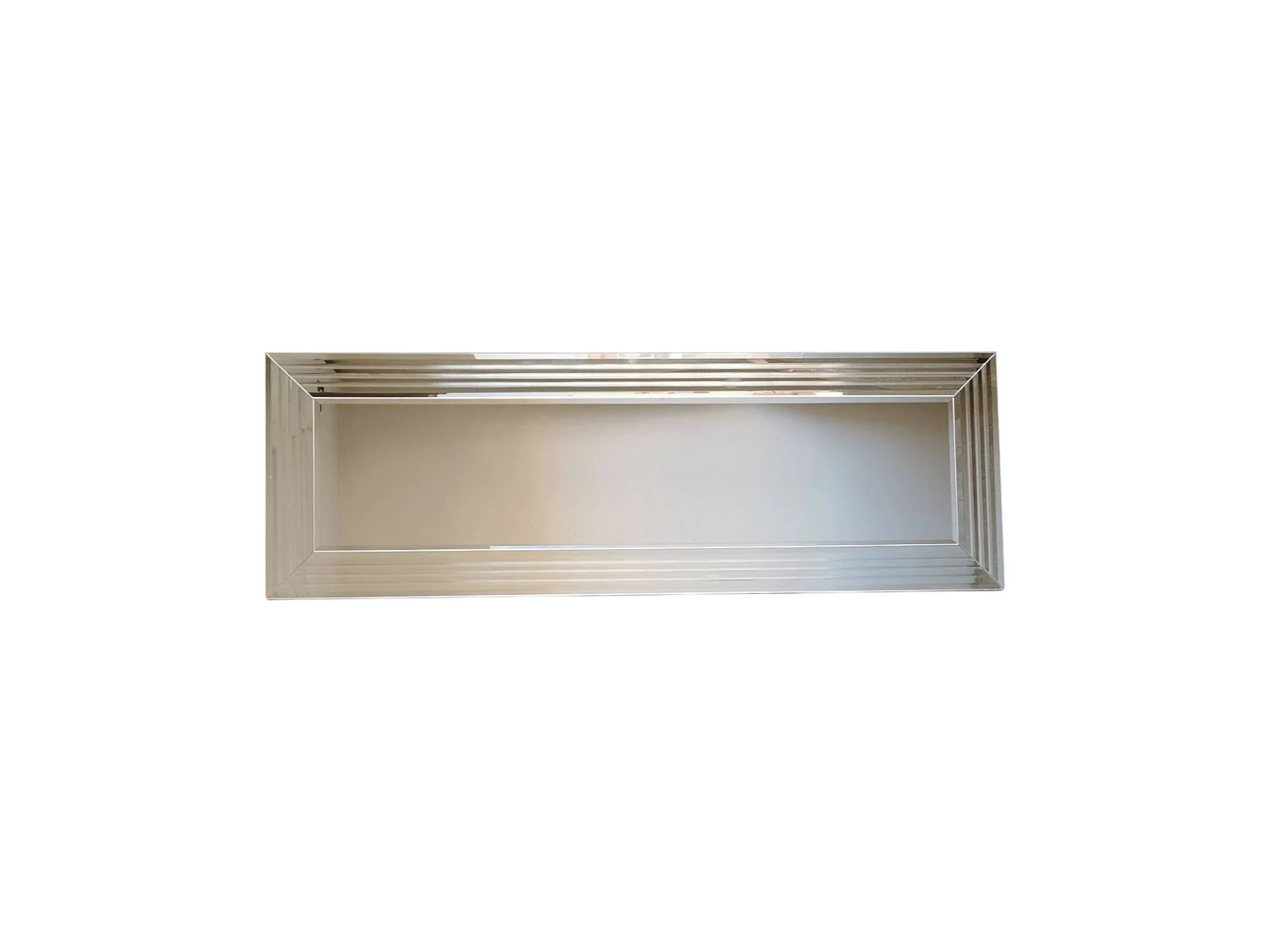 MIroir Nanto, Forme Rectangulaire, 2,2x40H cm Argent
