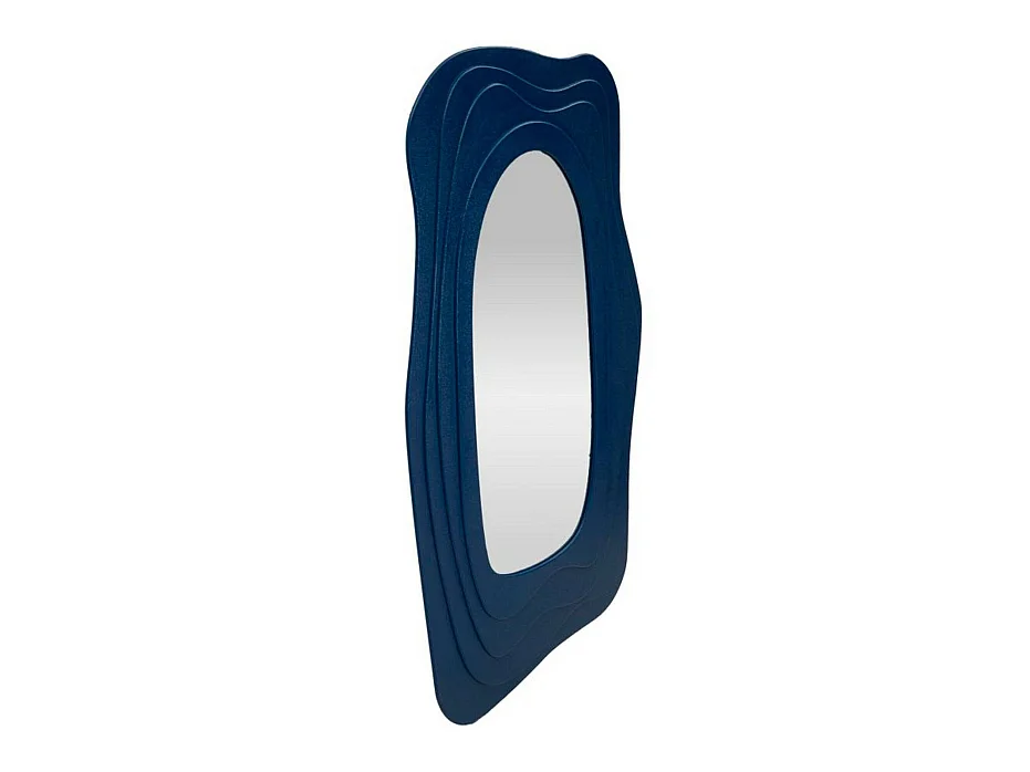 Spiegel Pregola, Materiaal: glazen frame, 90x165h cm blauw,