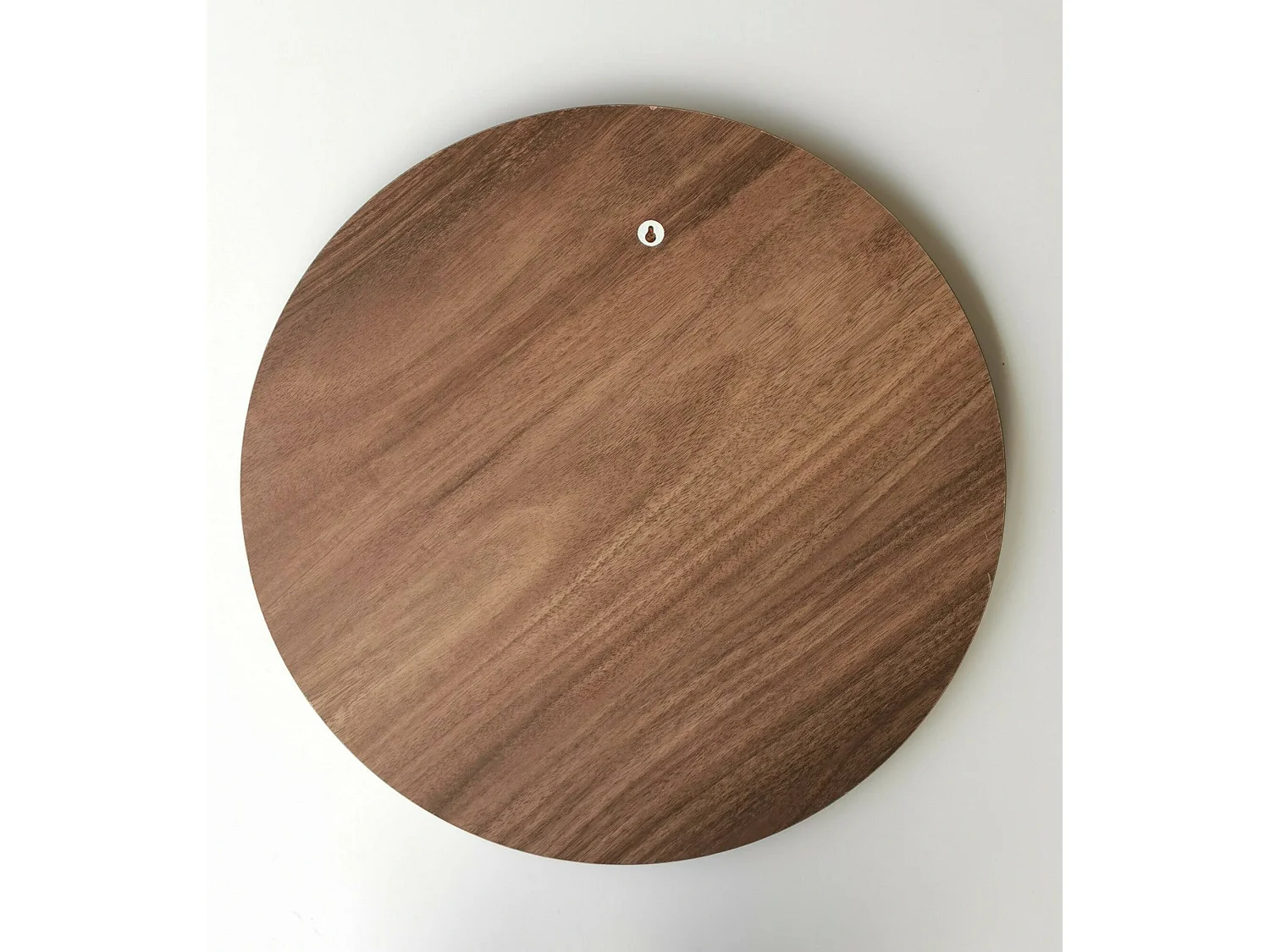 Miroir Spongano, Forme Ronde, 2.2x60h cm Noyer Marron