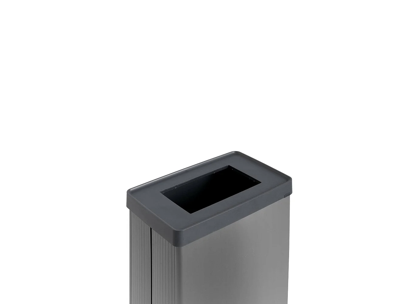 Poubelle Longueuil, Capacité 54 L, 27x44x69h cm Gris Foncé