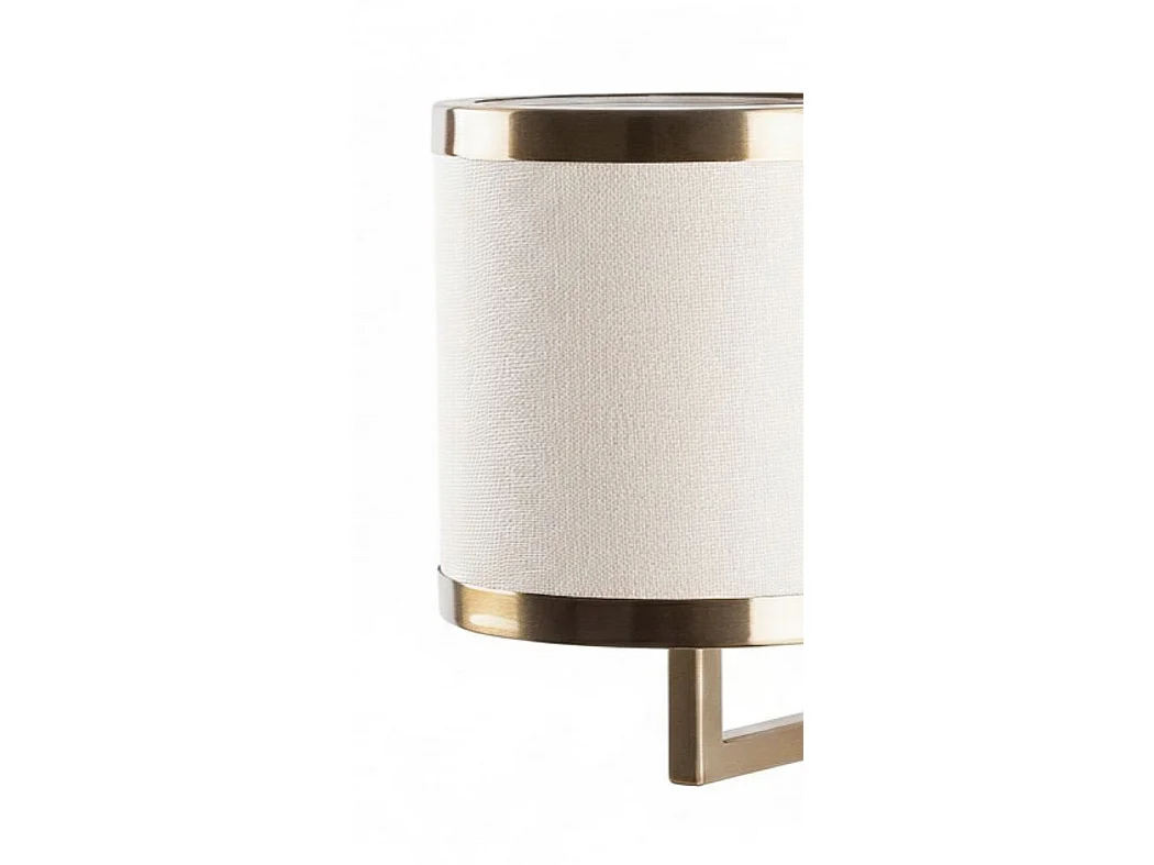 Lampada da Parete Ferriere, Attacco e 27 max 40 w, Beige, Indoor, Colore Struttura oro