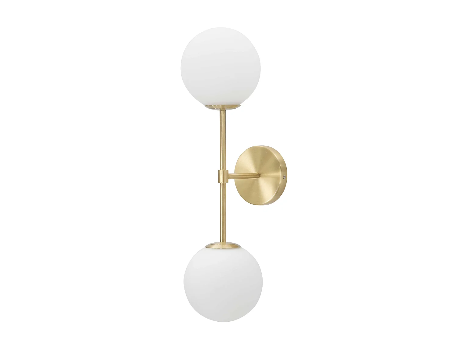 Lampada da Parete Taroud, Necessarie 2 Lampadine, oro, Attacco e14, Indoor