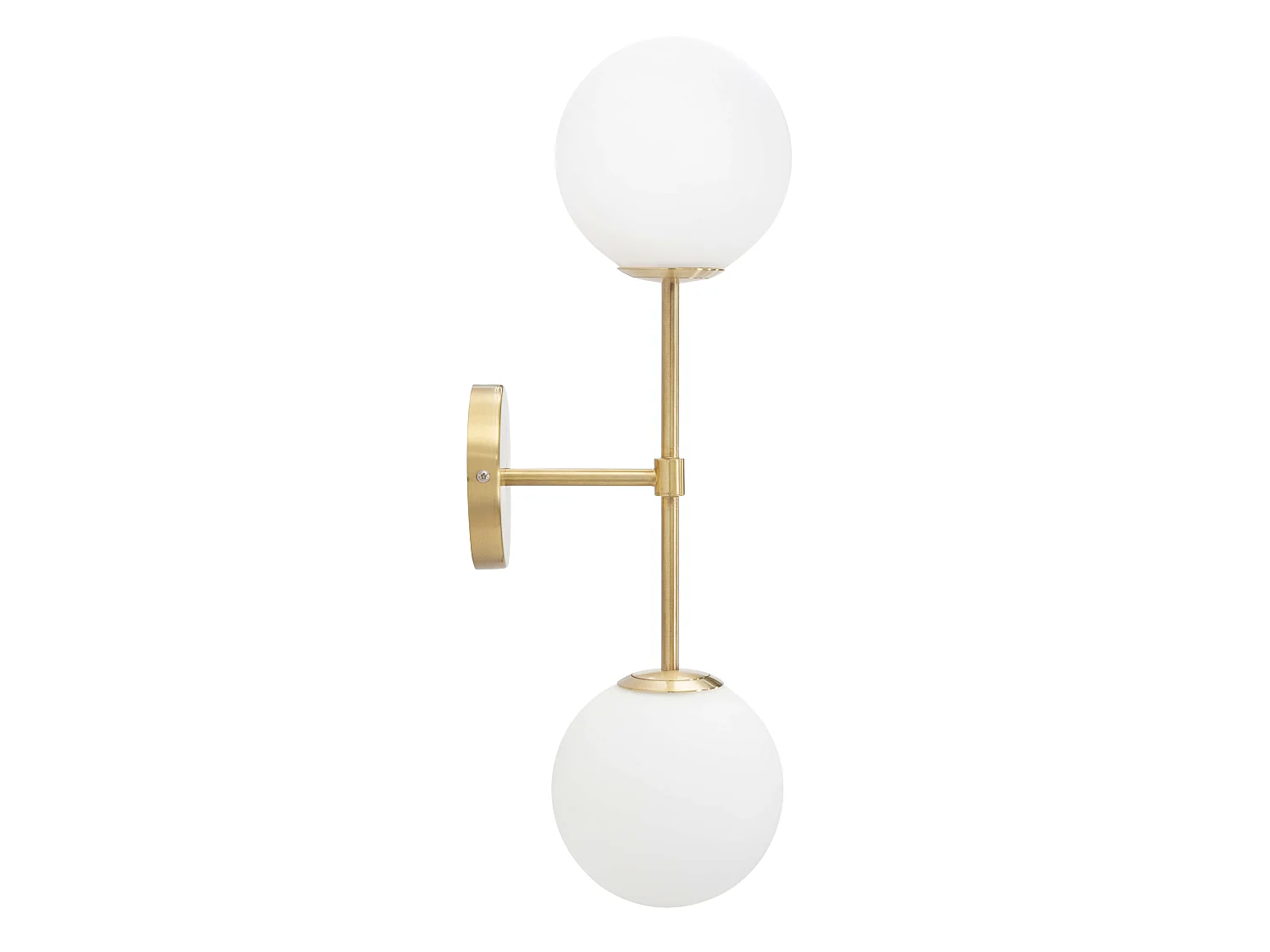 Lampada da Parete Taroud, Necessarie 2 Lampadine, oro, Attacco e14, Indoor