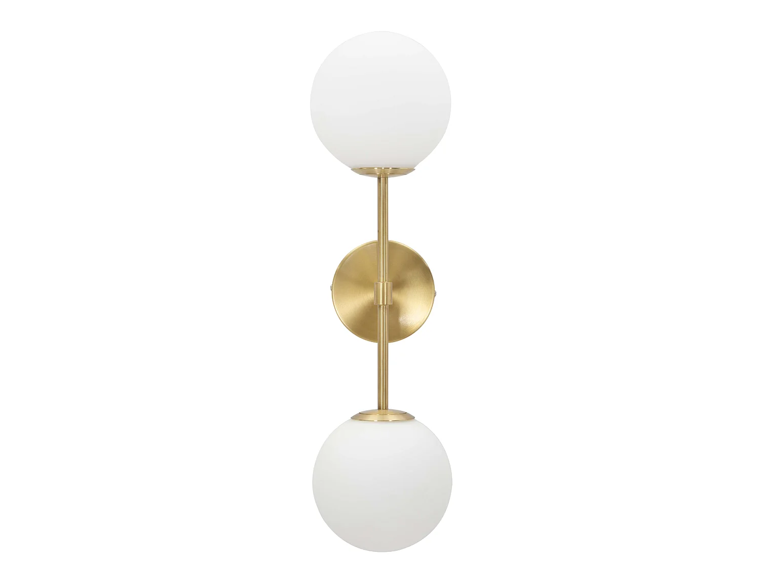 Lampada da Parete Taroud, Necessarie 2 Lampadine, oro, Attacco e14, Indoor