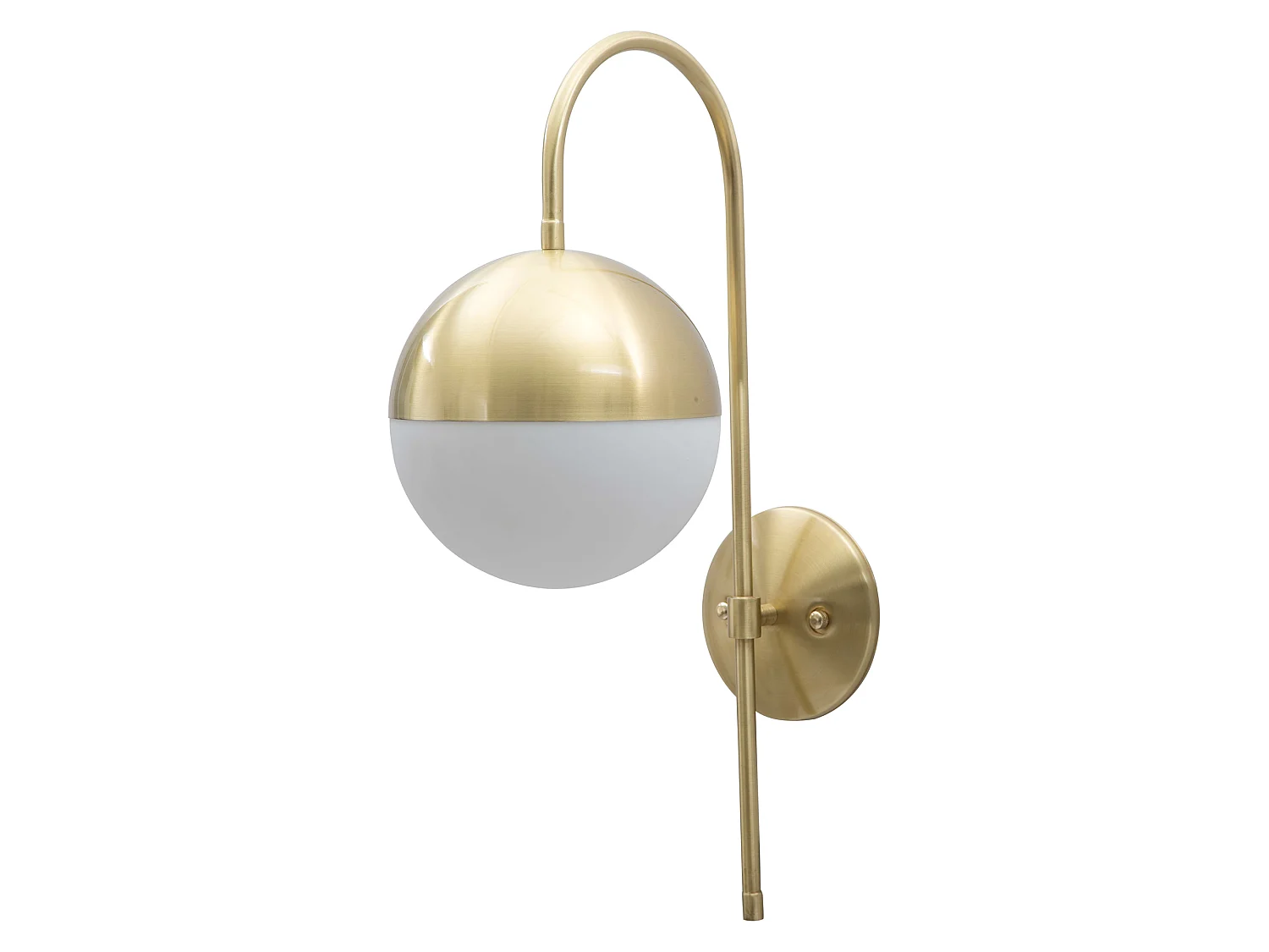 Lampada da Parete Haines, Necessaria 1 Lampadina, oro, Attacco e14, Indoor