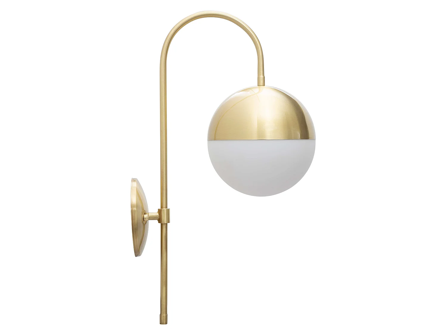 Lampada da Parete Haines, Necessaria 1 Lampadina, oro, Attacco e14, Indoor