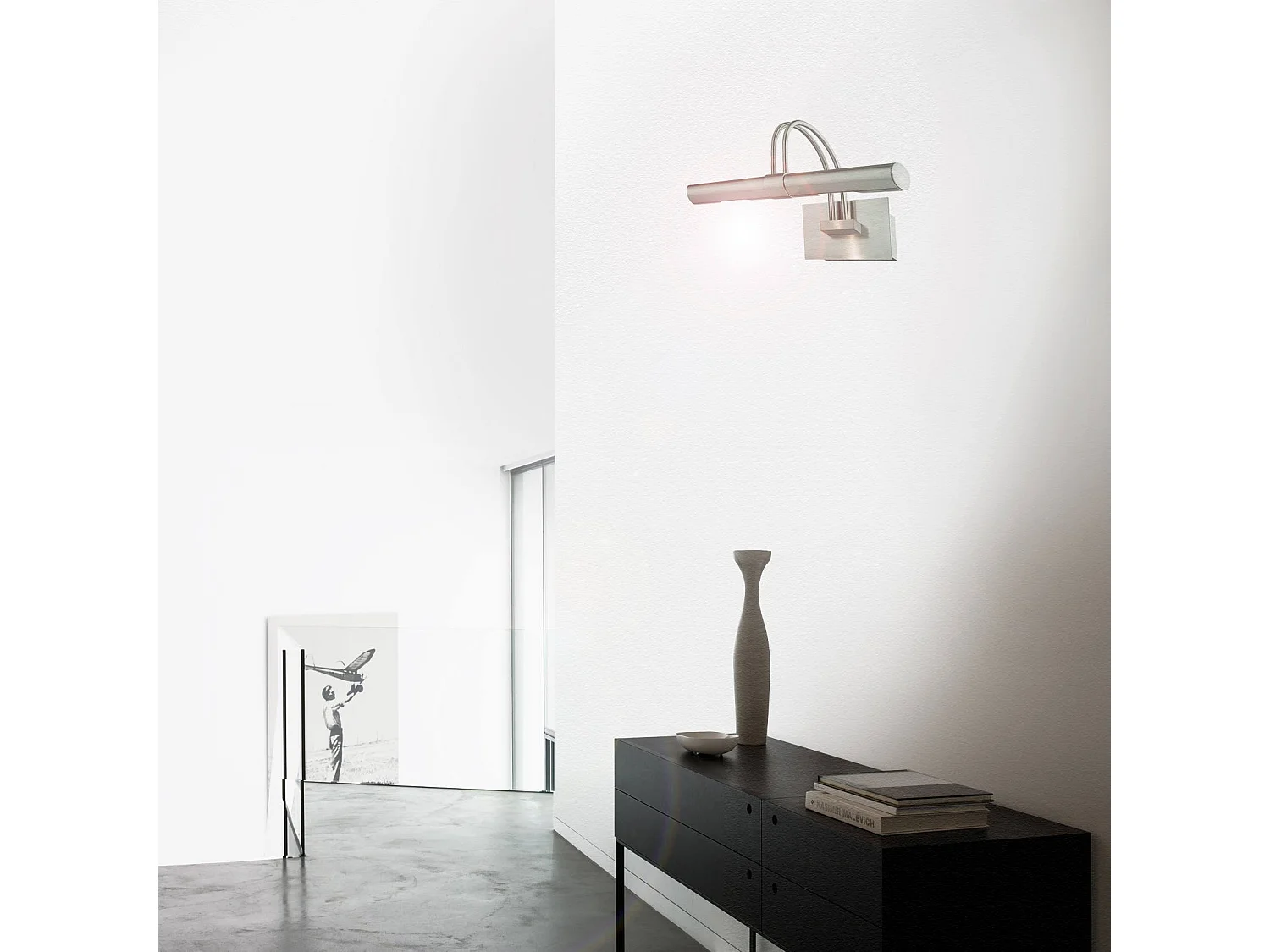 Lampada da Parete Lerrone, Argento,