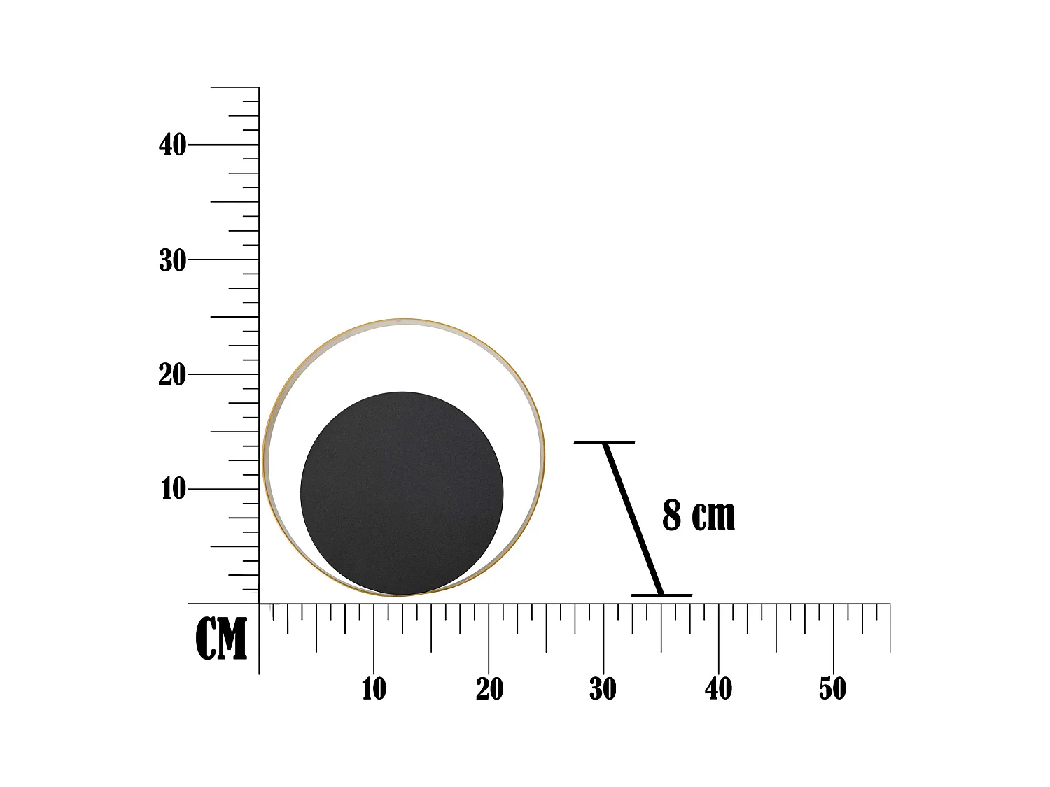 Lampada da Parete Coyhai, Necessaria 1 Lampadina, Nero, Attacco e14, Indoor