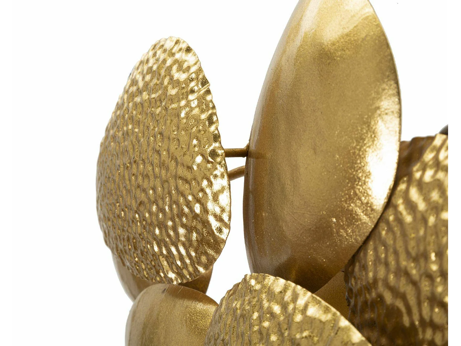 Aplique de pared Eraclea, casquillo E14, oro, interior, clase energética de A a G