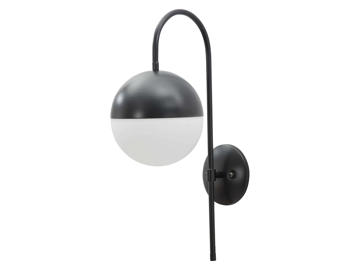 Lampada da Parete Haines, Necessaria 1 Lampadina, Nero, Attacco e14, Indoor