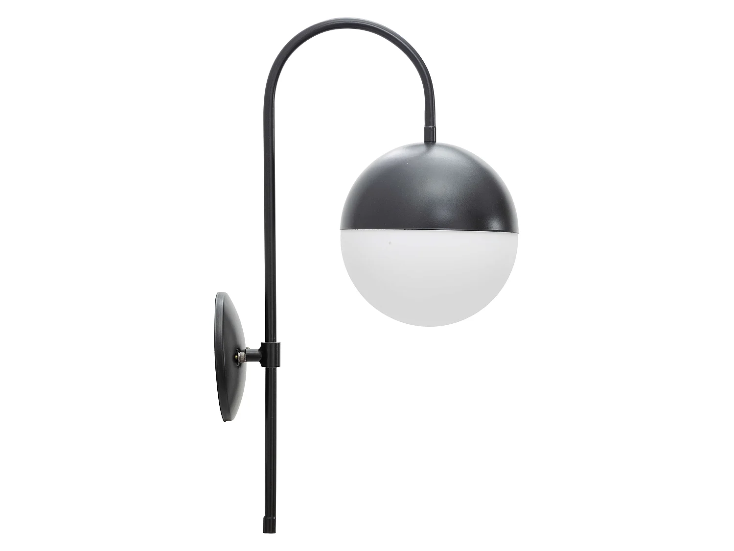 Lampada da Parete Haines, Necessaria 1 Lampadina, Nero, Attacco e14, Indoor