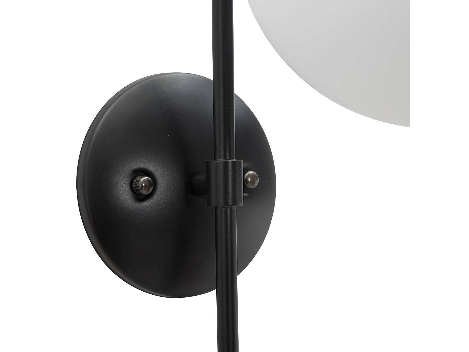 Lampada da Parete Haines, Necessaria 1 Lampadina, Nero, Attacco e14, Indoor