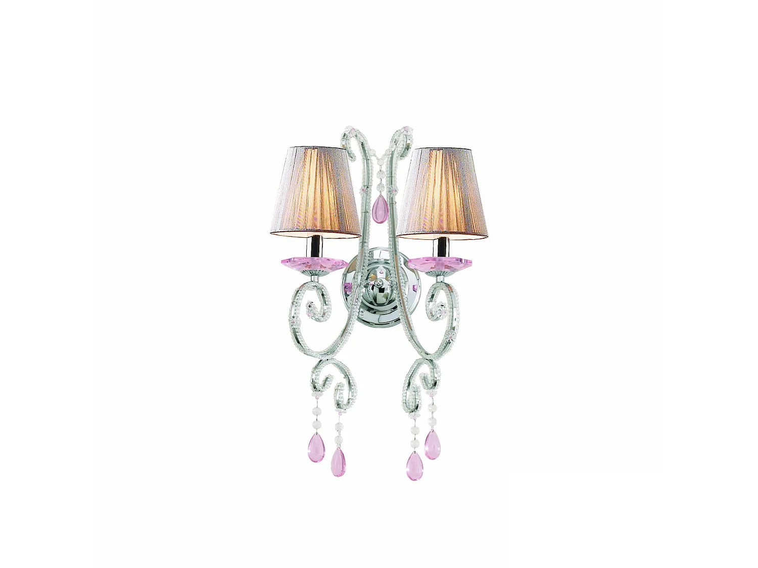 Lampada da Parete Configni, Dimmerabile, Argento, Indoor, Classe Energetica a
