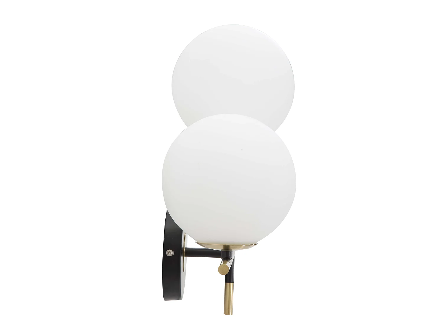 Lampada da Parete Valpar, Necessarie 2 Lampadine, Nero, Attacco e14, Indoor