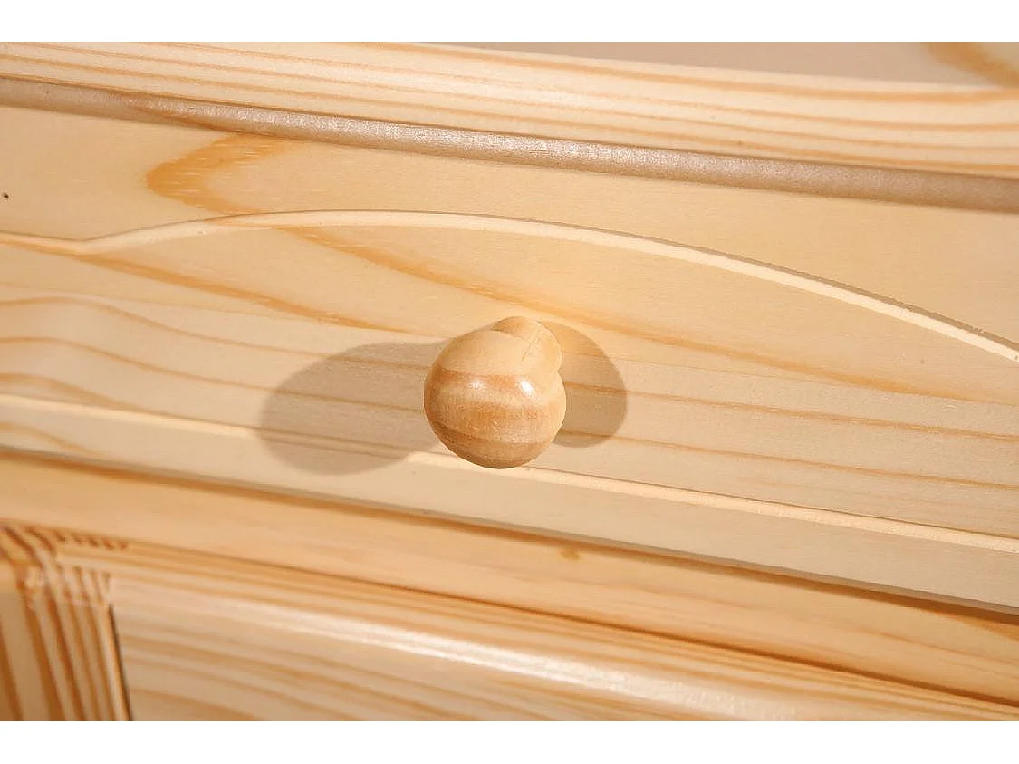 Credenza Gragnano, 3 Cassetti, 130x43x87h cm Marrone Quercia, Madia, un Ripiano, 6 Vani