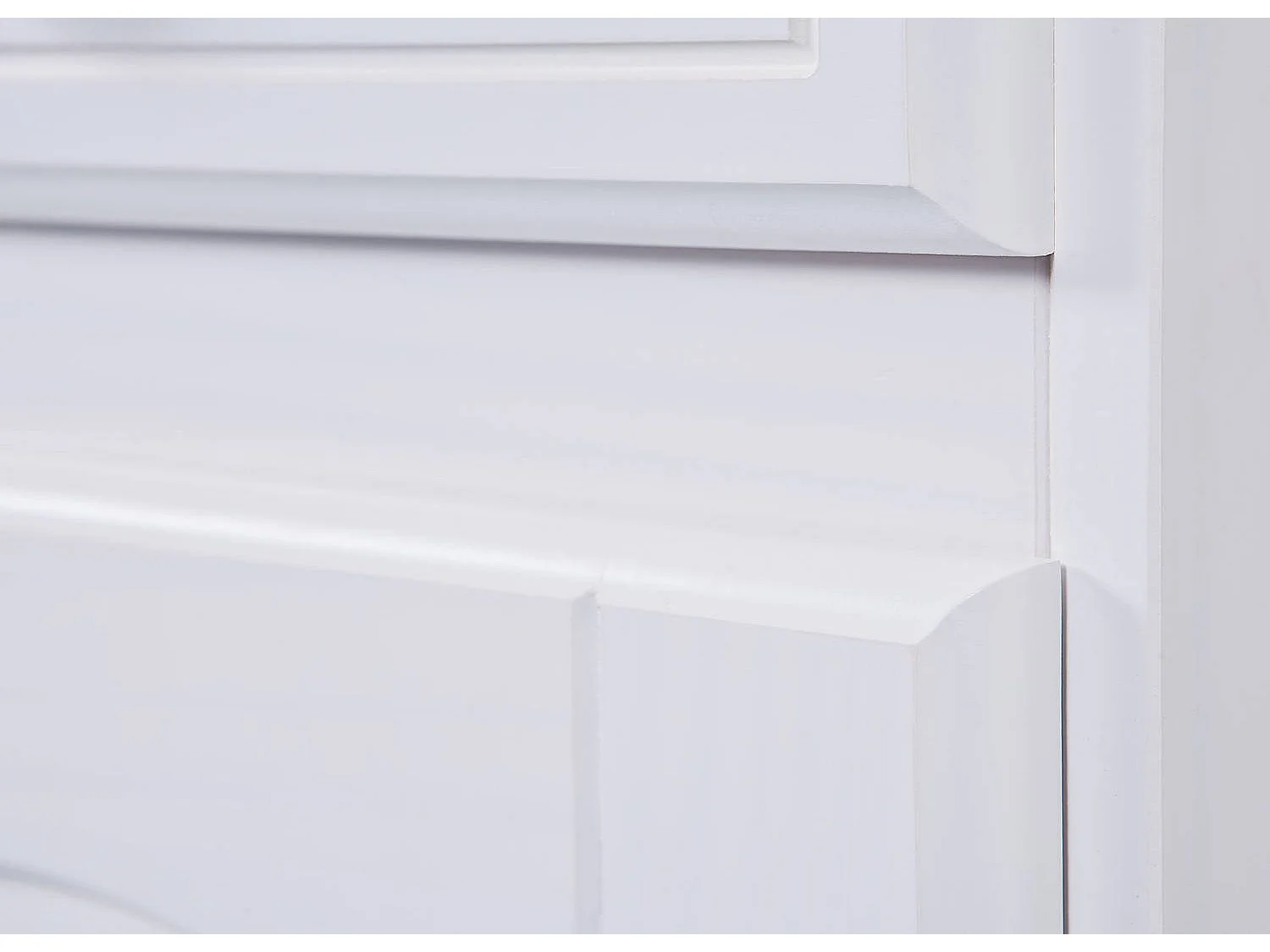 Dressoir Vierkanten, 2 lades, 88x43x198h cm wit, buffetkast, 2 legplanken, draaideuren, schuivend