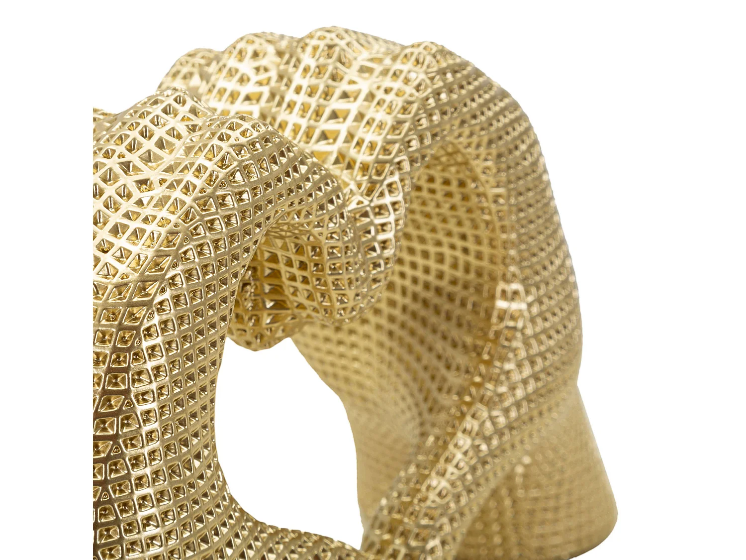 Statua Bama, Statua Mani Intrecciate, oro,