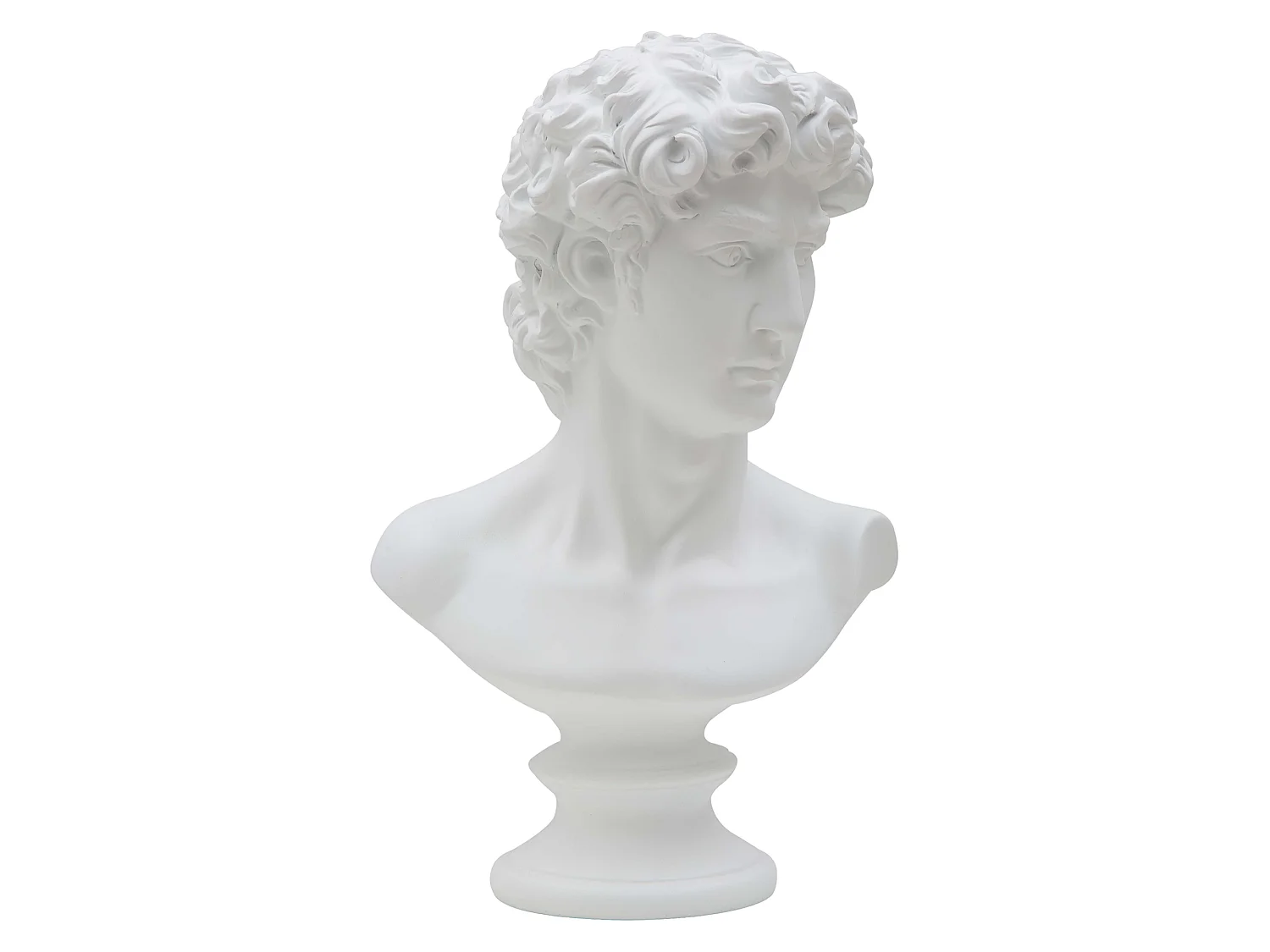 Statua Levuka, Scultura Classica, Bianco,