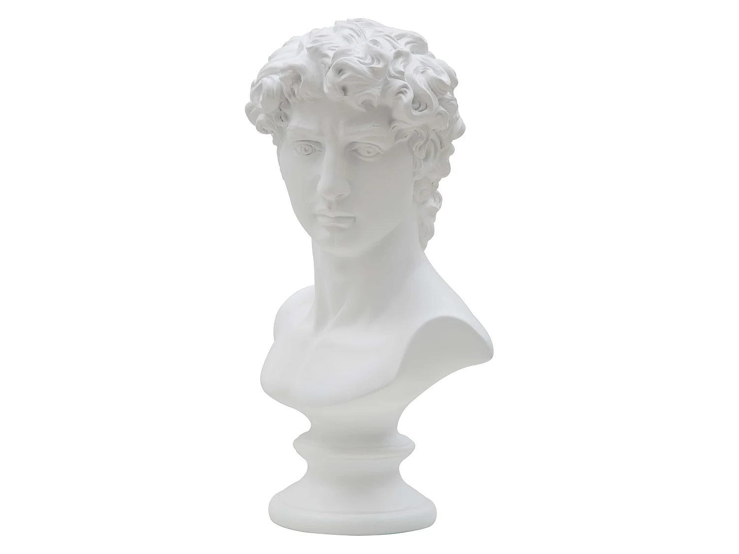 Statua Levuka, Scultura Classica, Bianco,