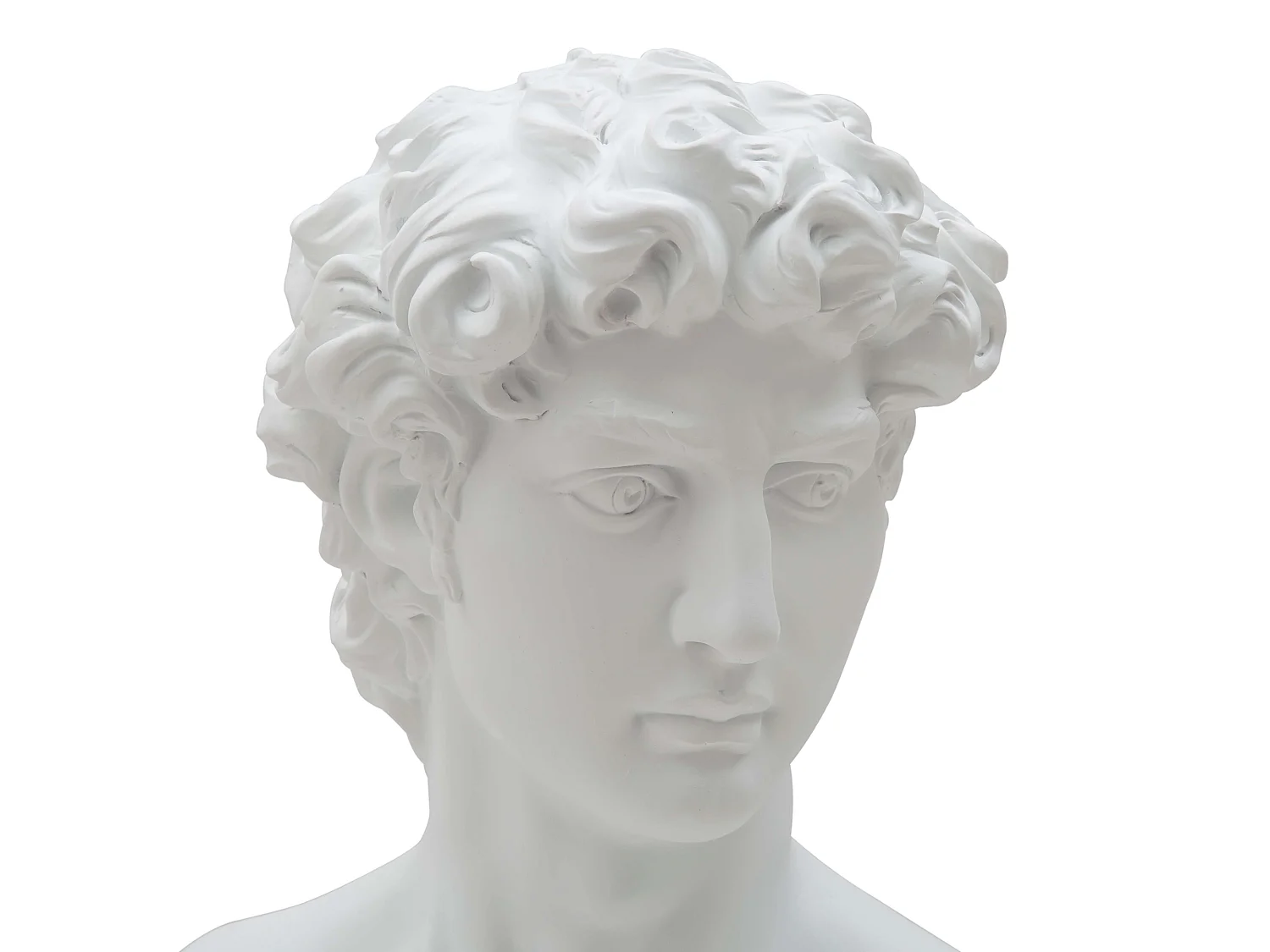 Statua Levuka, Scultura Classica, Bianco,