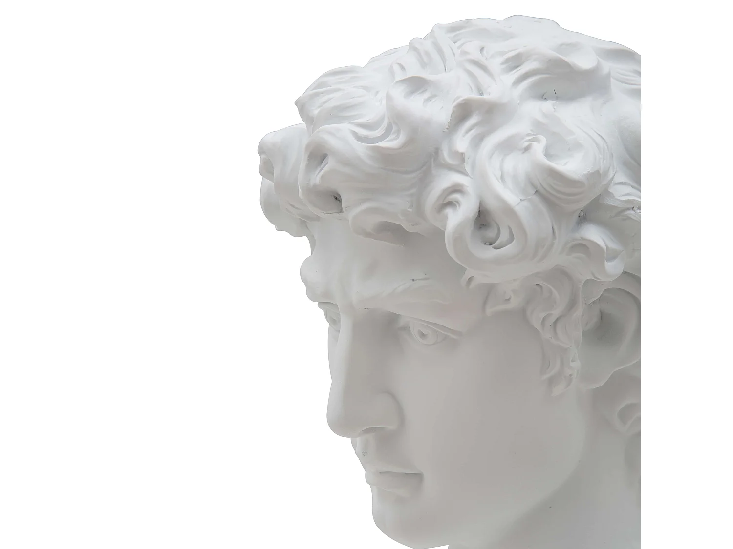 Statua Levuka, Scultura Classica, Bianco,