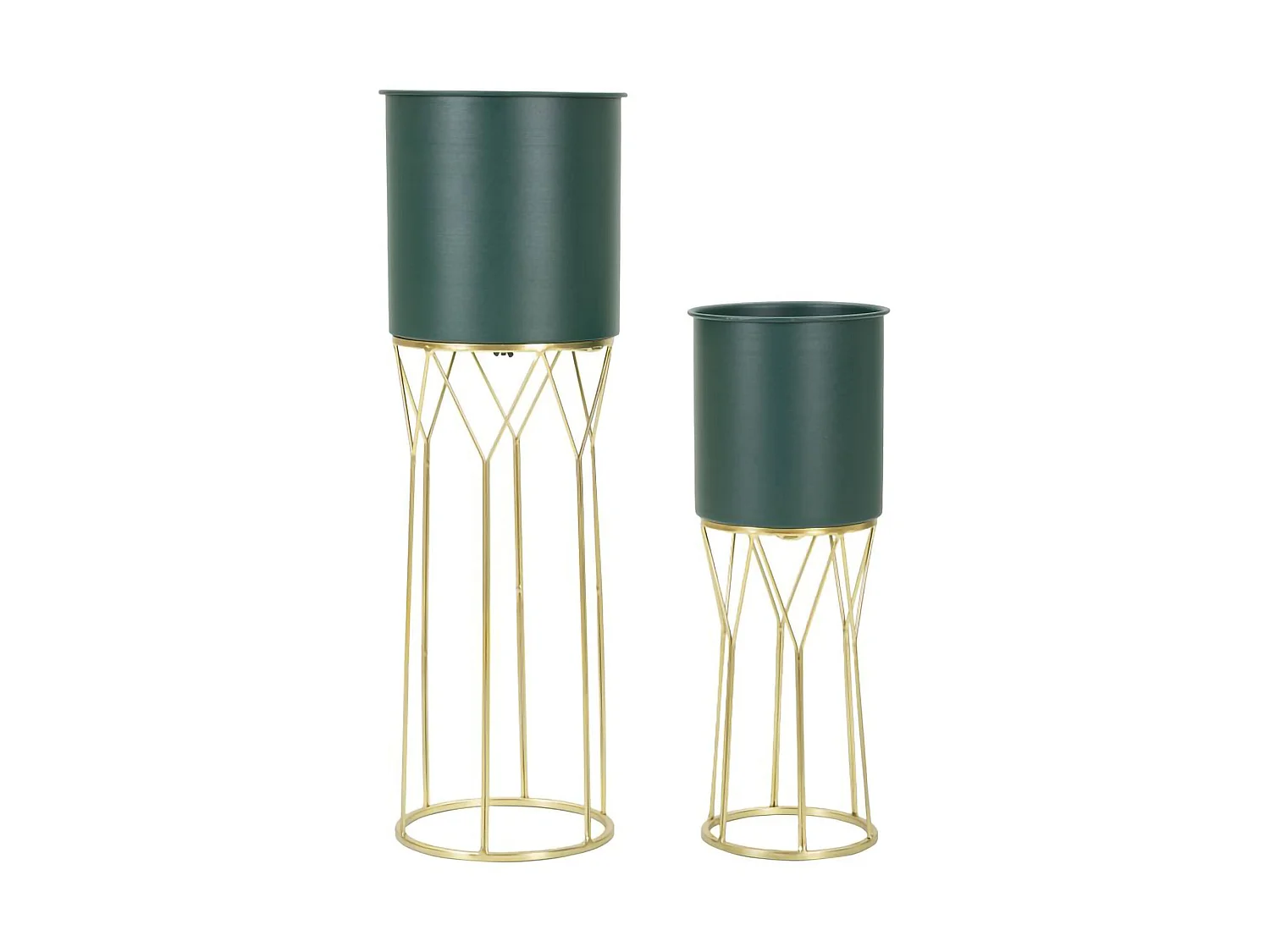 Parano - Objets, Vert, Structure couleur or