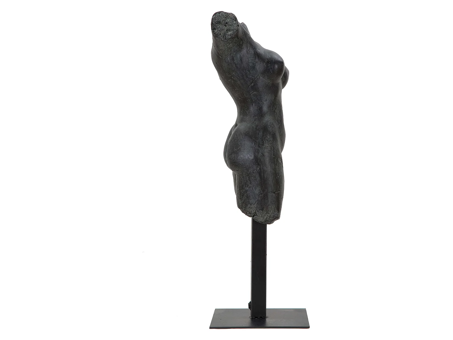Statua Atlin, Busto Scultura Classica, Nero,