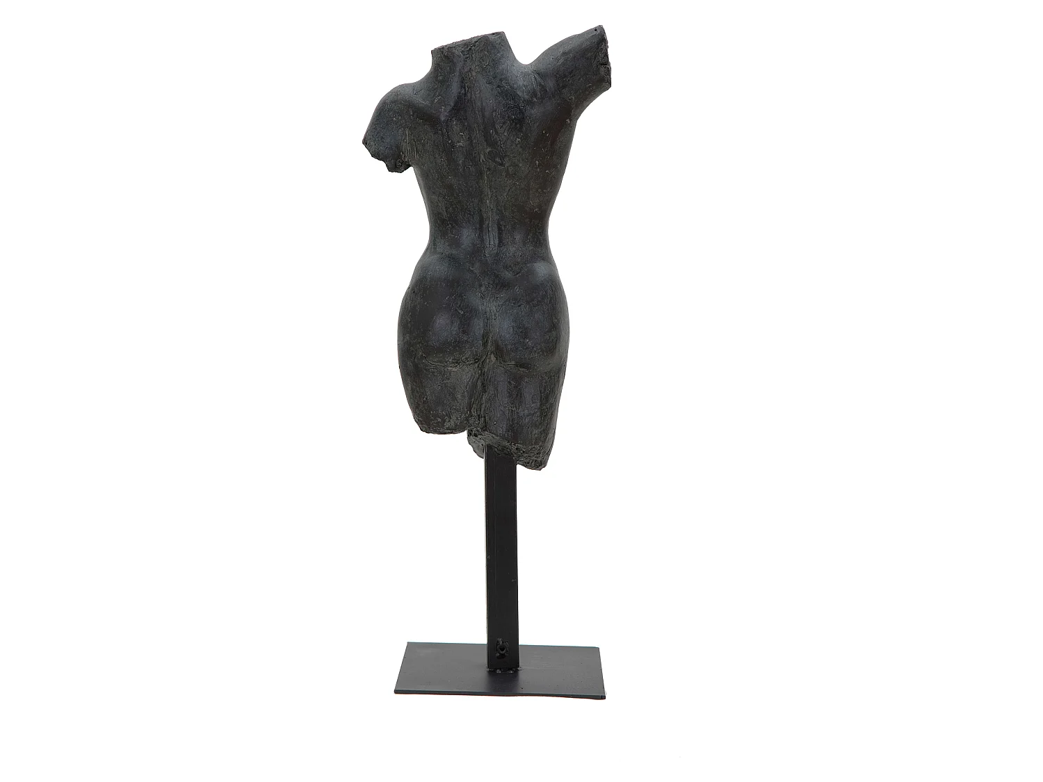 Statua Atlin, Busto Scultura Classica, Nero,