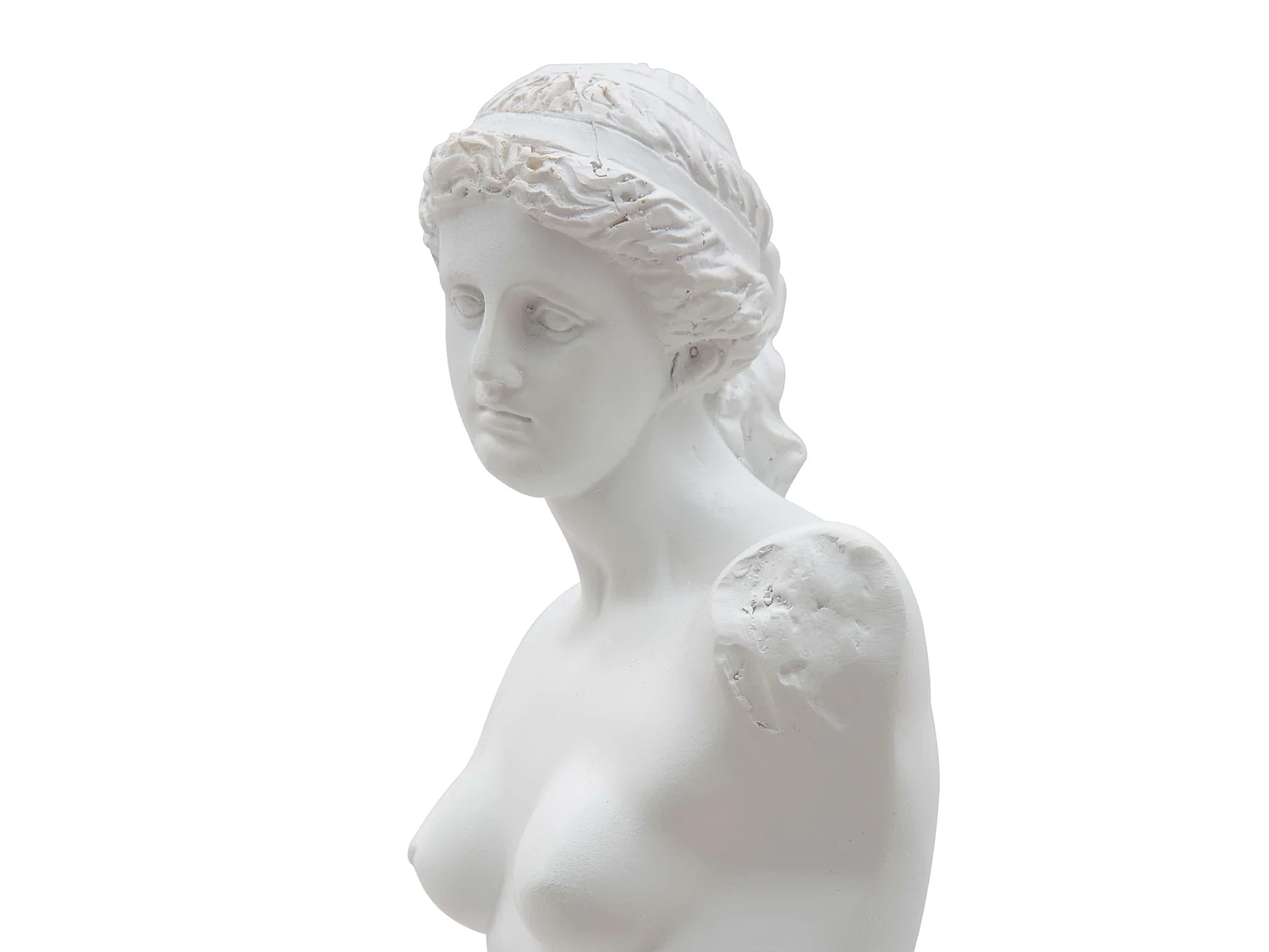 Statua Living, Scultura Classica, Bianco,