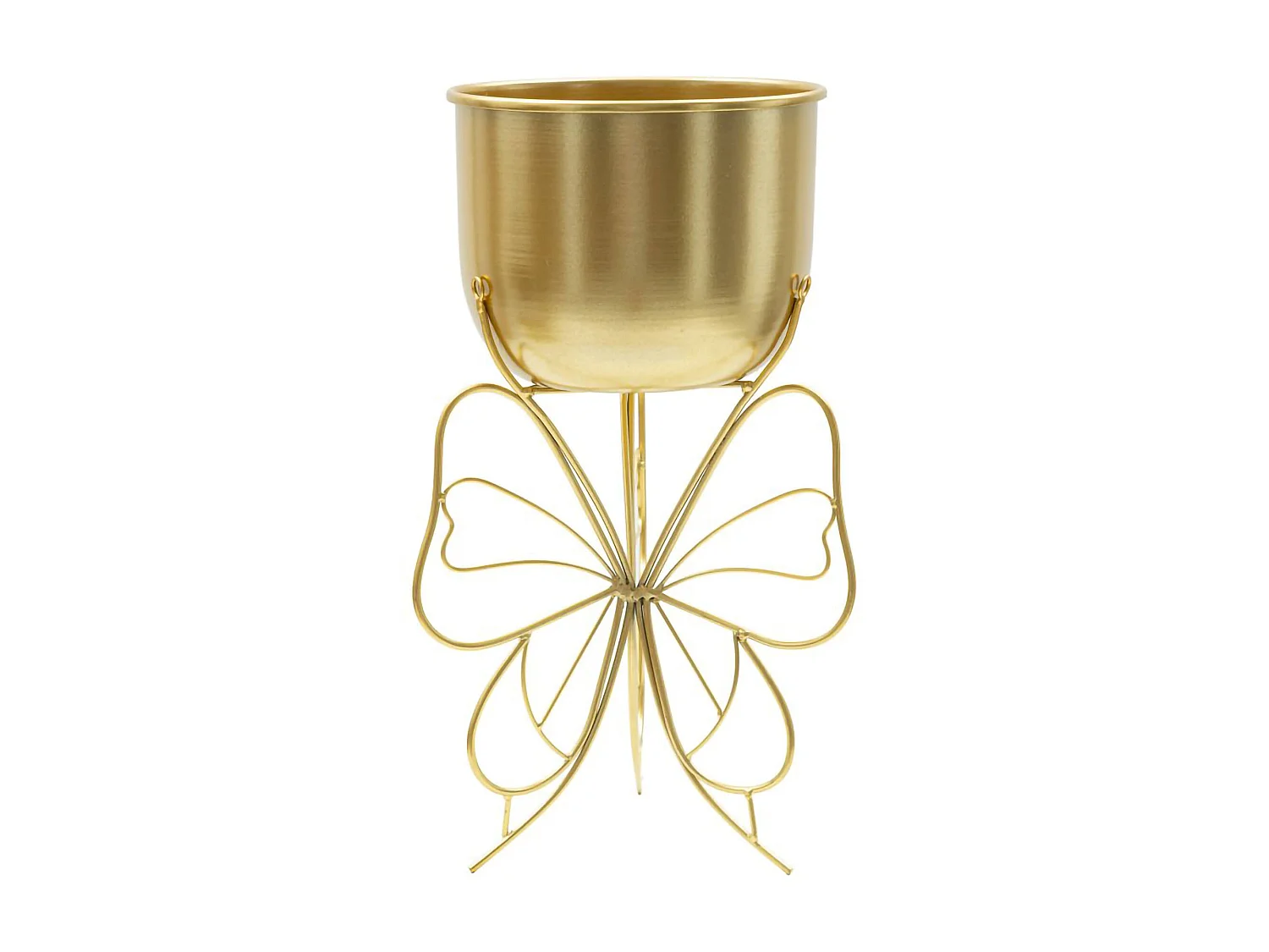 Vaso Monti, dourado,