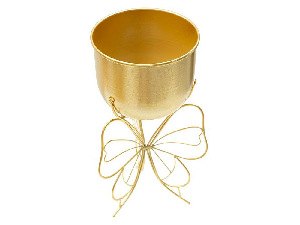 Vaso Monti, dourado,