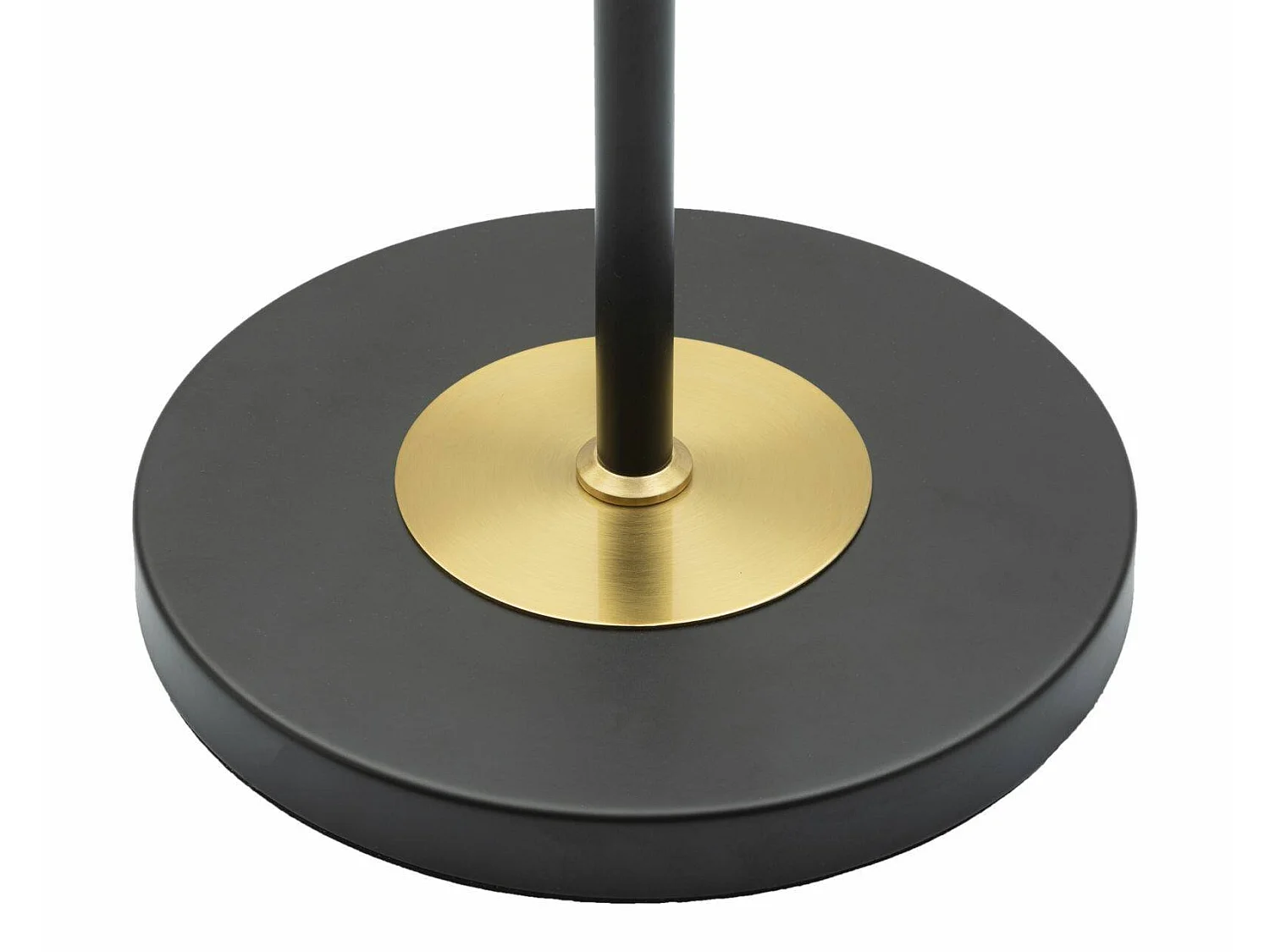 Vloerlamp Marouflage, lampenkap, zwart, E27-fitting, trekschakelaar