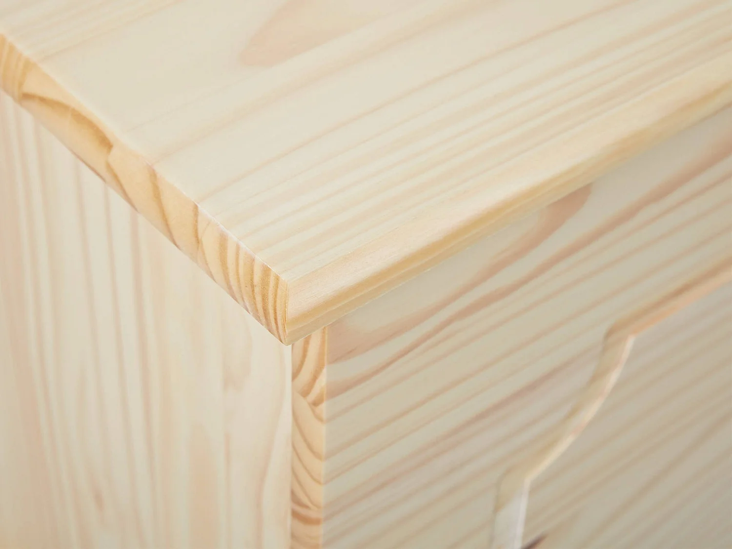 Coffre Dtheegal, Structure en Bois Massif, 53x89x47h cm Brun