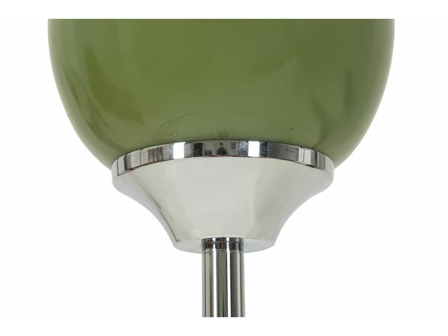 Stiviere vloerlamp, lampenkap, groen, E27-fitting, trekschakelaar met peertje