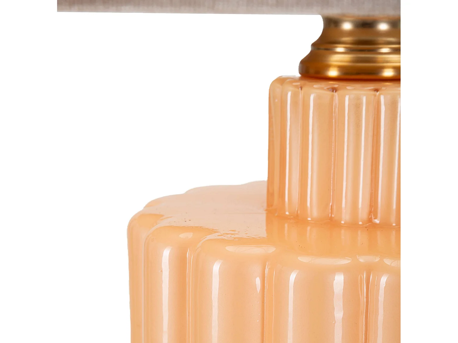 Lampadaire de Table Dabaparo, Nécessite 1 Ampoule, Rose Perlé, Abat-jour, Douille e27