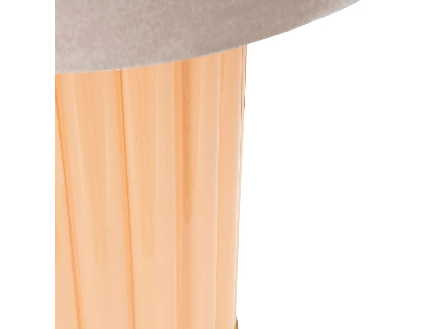 Lampadaire de Table Dabaparo, Nécessite 1 Ampoule, Rose Perlé, Abat-jour, Douille e27