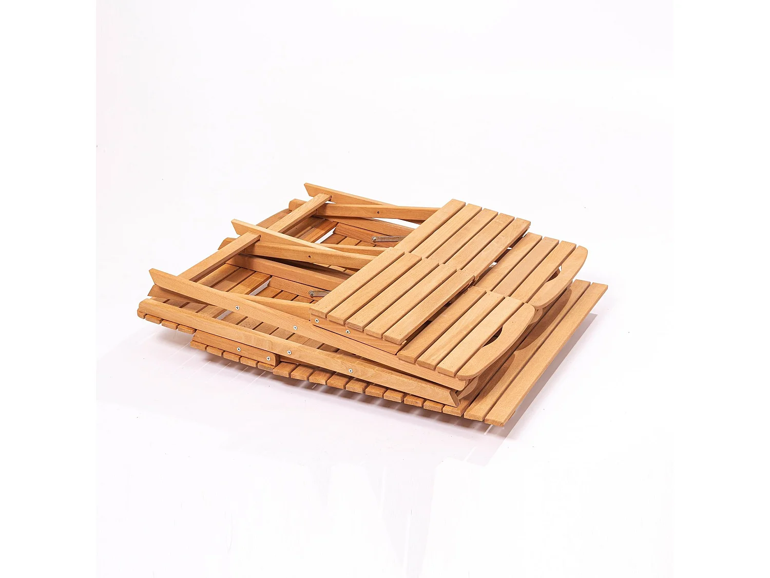 Ensemble Table et Chaises Fanano, 4 Places, Marron