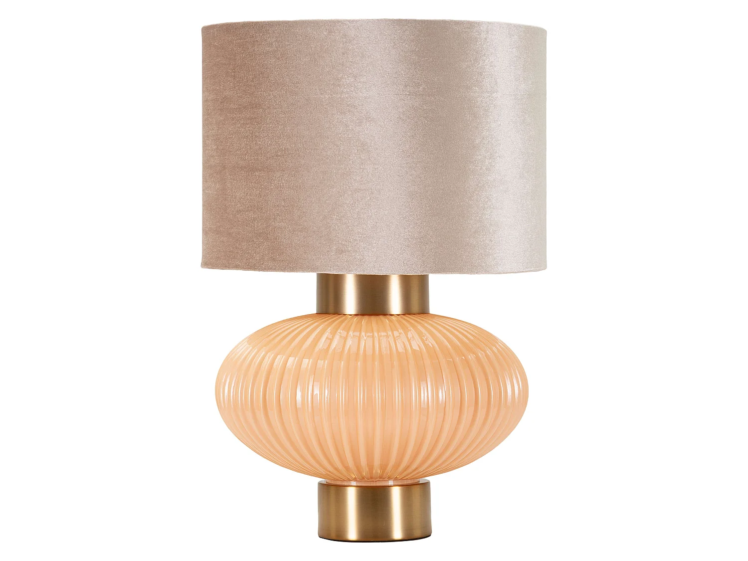 Lampe de Table Fanoti, Nécessite 1 Ampoule, Rose Nacré, Abat-jour, Douille e27