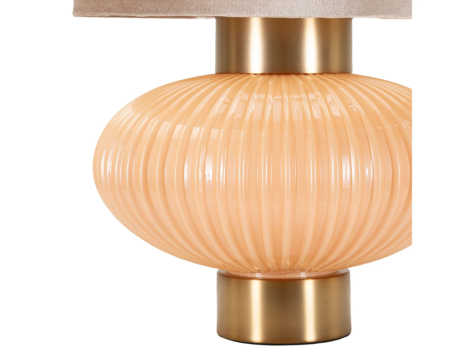 Lampe de Table Fanoti, Nécessite 1 Ampoule, Rose Nacré, Abat-jour, Douille e27