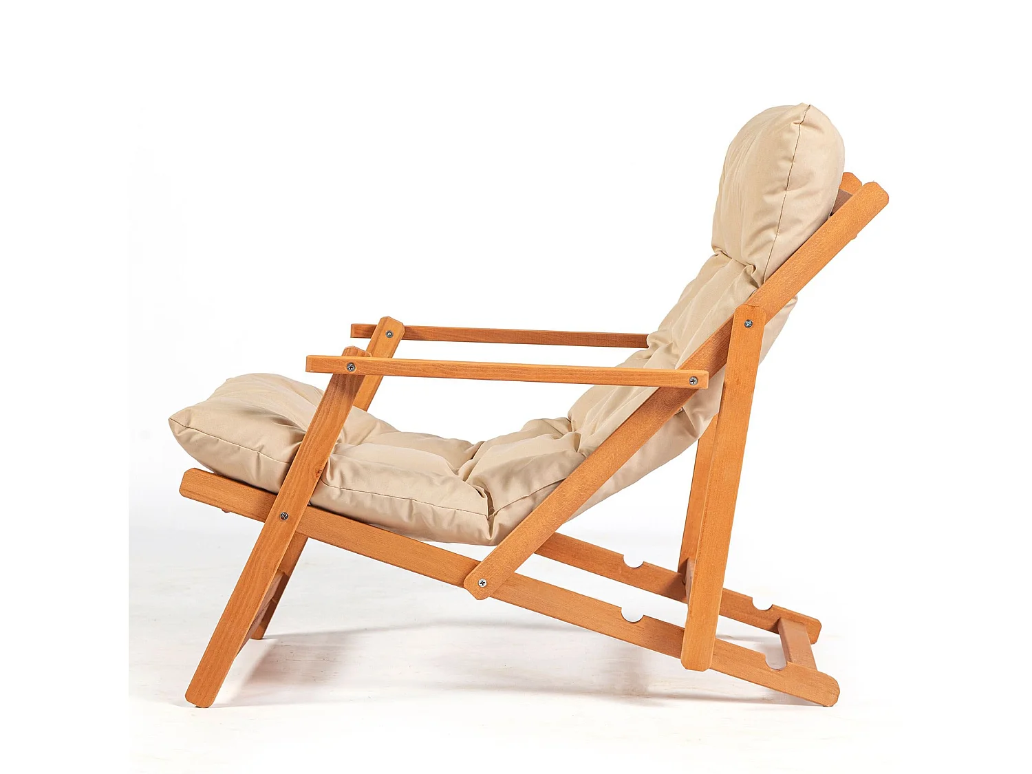 Ensemble Table et Chaises Biagio, 2 Places, Marron Crème