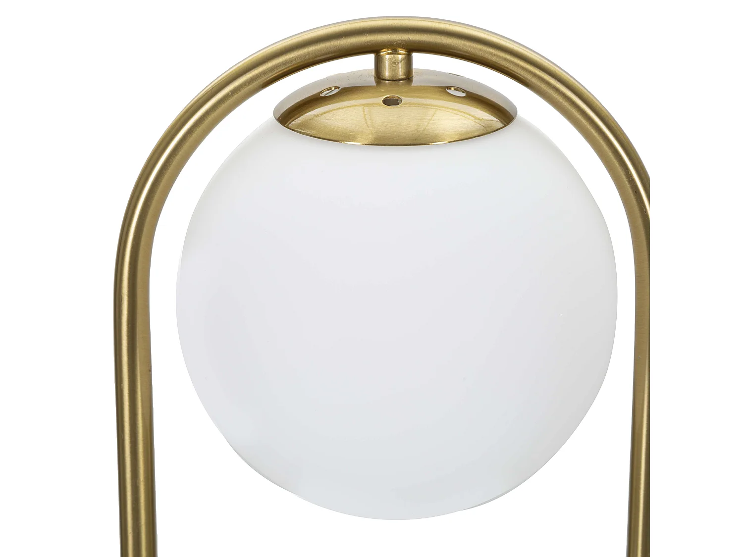 Lampada da Tavolo Kizhi, Necessaria 1 Lampadina, Bianco Opaco, Attacco e14, Interruttore Manuale