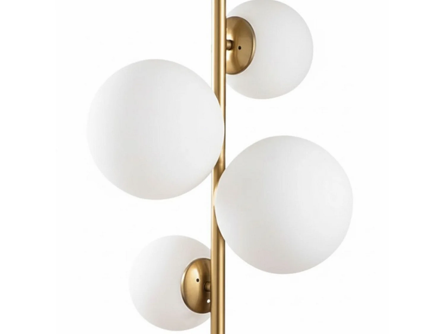 Lampe de Sol Mannelli, Abat-jour, or, Douille e 14 max 40 w, Interrupteur Connexion Directe