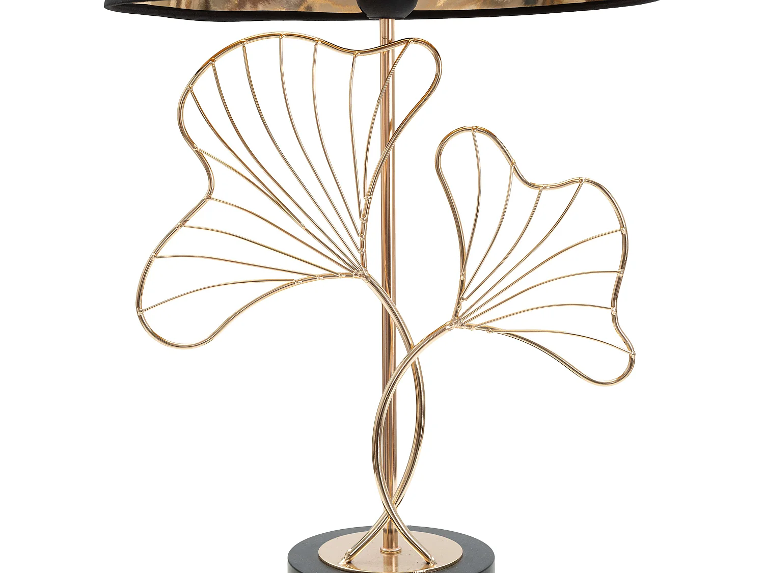 Lampadaire de Table Hida, 1 Ampoule Requise, Noir, Douille e27, Abat-jour